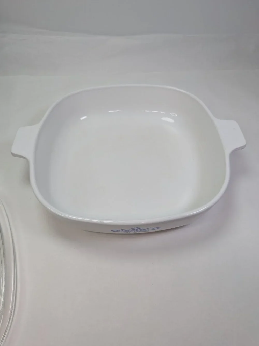 Vintage Corning Ware P-9-B Blue Cornflower Casserole & Lid MCM 80s